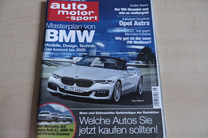 Deckblatt Auto Motor und Sport (21/2015)